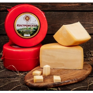 Сыр Костромской ГОСТ ~1,8кг (Воскресенский сыродел) Сыр Костромской ГОСТ ~1,8кг (Воскресенский сыродел)