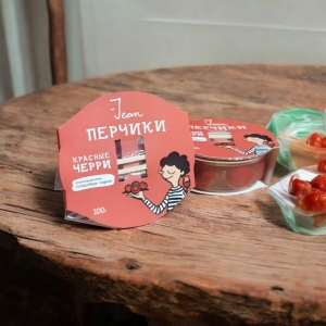 Перчики Черри Красные JEAN фаршированные сливочным сыром (Le Fort Food)