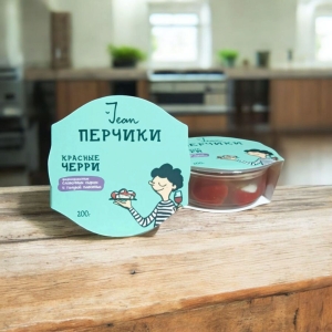 Перчики Черри Красные JEAN фаршированные сливочным сыром и голубой плесенью (Le Fort Food)