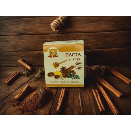Паста Медовая с корицей и чабрецом к кофе 130 грамм